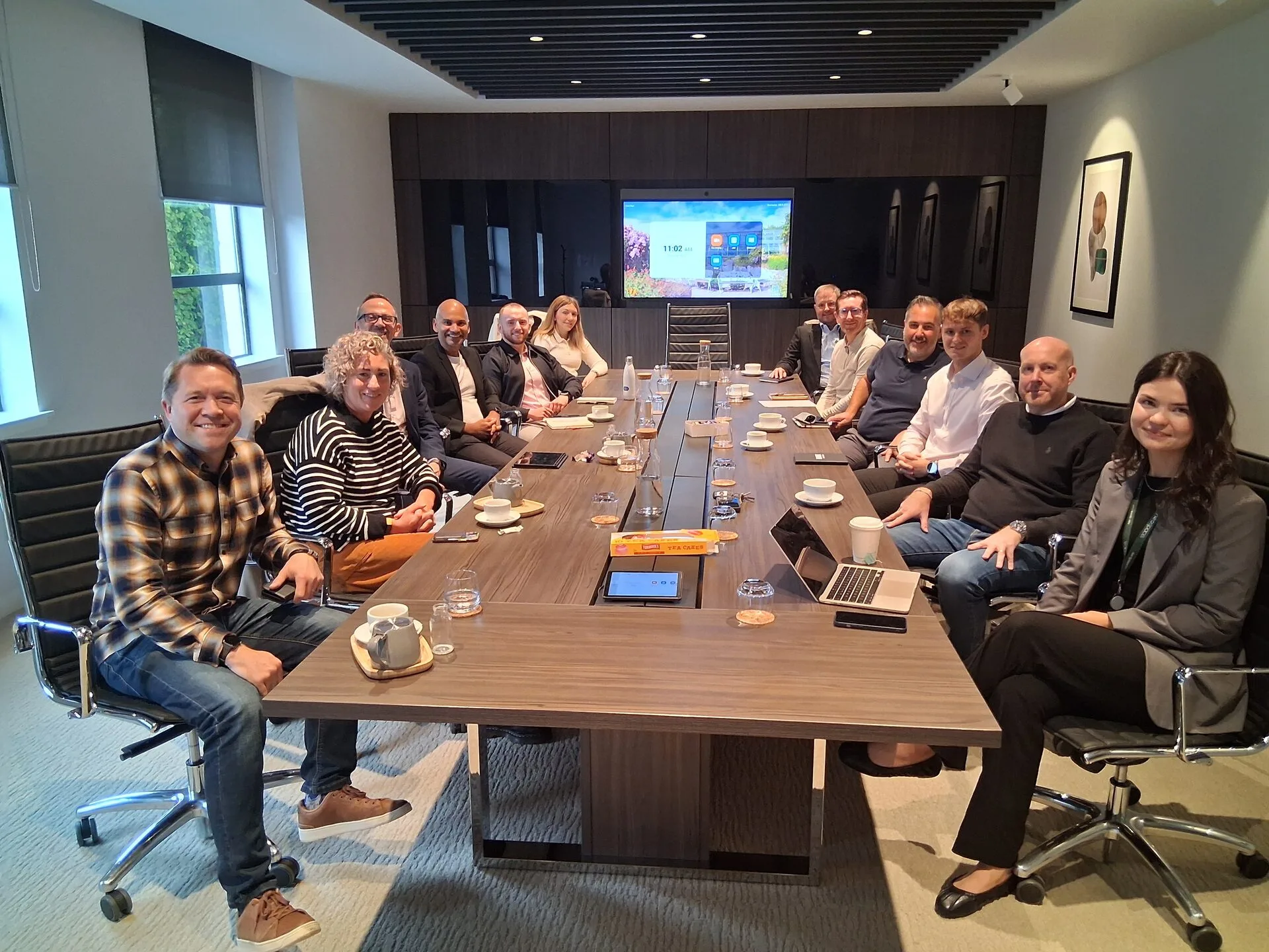 Ten Sales Intel Group networking session
