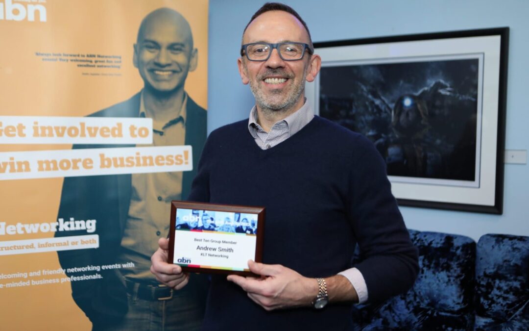 Andrew Smith of KLT Networking Wins ABN Award!